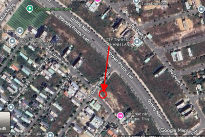 BÁN LÔ ĐẤT NAM HÒA XUÂN KỀ LÔ GÓC GẦN NGAY SÂN BÓNG - DT 127M2 - GIÁ BÁN 5 TỶ 850 TRIỆU