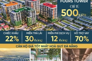 CĂN HỘ FOURS TOWER ĐÀ NẴNG | BẢNG GIÁ & CHÍNH SÁCH MỚI NHẤT