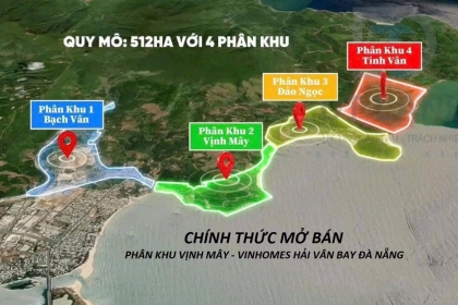 Mở Bán Phân Khu Vịnh Mây Vinhomes Hải Vân Bay【 Bảng Giá Tốt Đầu Tư 】